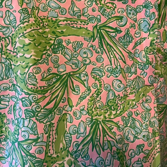 Vintage Lilly Pulitzer alligator capri pants 8P🐊 - Picture 8 of 9